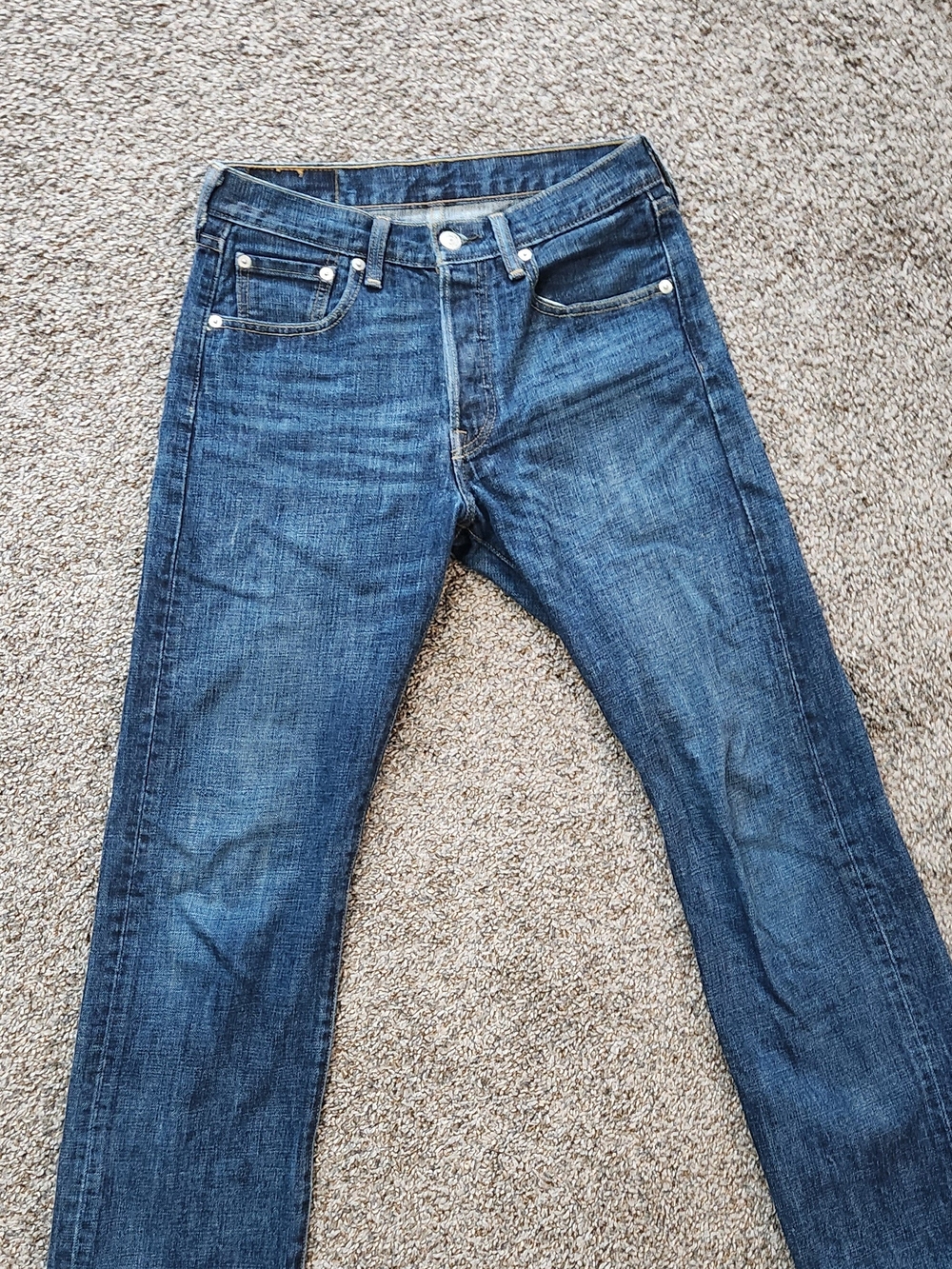 Levi's Slim Straight Indigo Blue Jeans